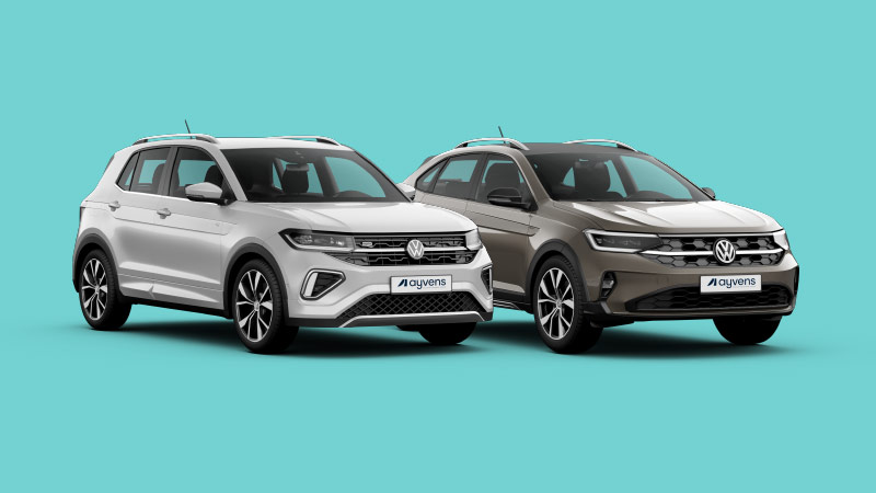 Volkswagen Taigo e T-Cross na campanha Carro com desconto, da DECO PROteste